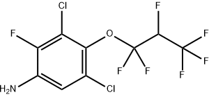 3,5-二氯 -2- 氟 -4-(1,1,2,3,3,3-六氟丙氧基)苯胺