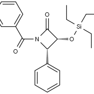 (3R,4S)-1-苯甲醯-3-[(三乙基矽)氧基]-4-苯基-2-氮雜環丁酮